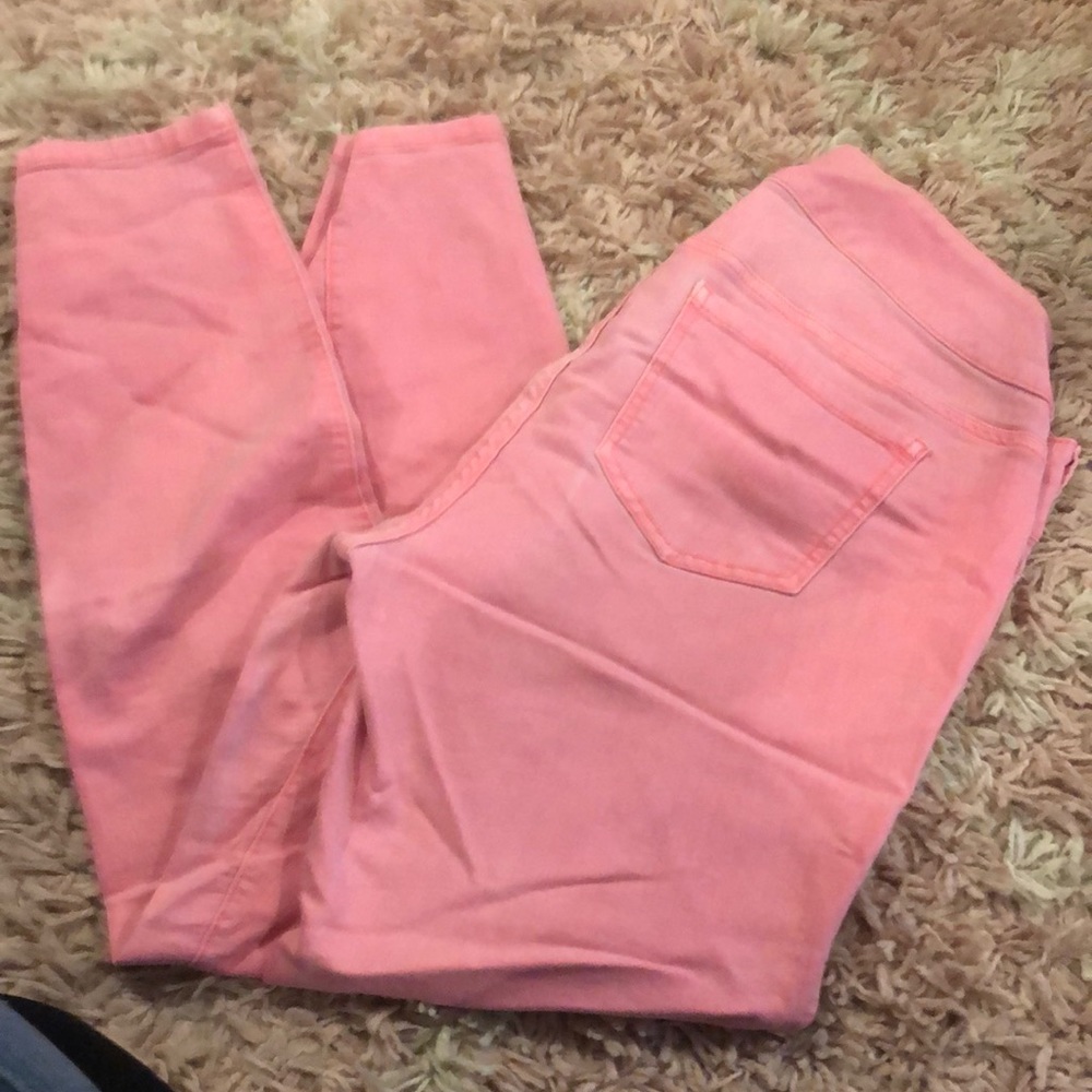 Hot pink pants